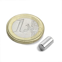 Staafmagneet Ø 5 mm, hoogte 8,47 mm