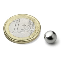 Sphere magnet Ø 8 mm, holds approx. 850 g