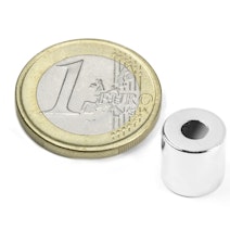 Anneau magnétique Ø 10/4 mm, hauteur 10 mm, tient env. 3,1 kg