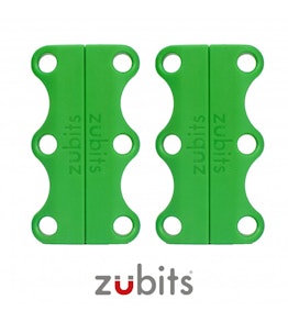 Zubits® M lacci magnetici per le scarpe, per ragazzi & adulti, verdi