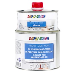 Pintura de pizarra blanca S 500 ml para una superficie de 3 m², blanca, ¡no es magnética!