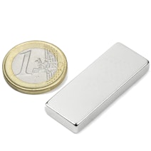 Parallelepipedo magnetico 40 x 15 x 5 mm