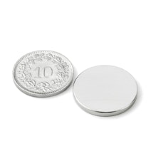 Disc magnet Ø 20 mm, height 2 mm