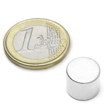 Disco magnético Ø 12 mm, alto 10 mm
