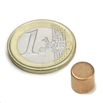 Disque magnétique Ø 8 mm, hauteur 8 mm