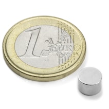 Disque magnétique Ø 6 mm, hauteur 4 mm