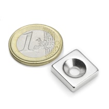 Parallelepipedo magnetico 15 x 15 x 4 mm