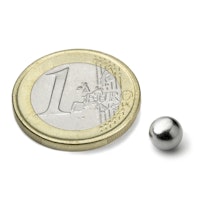 Sphere magnet Ø 6 mm, holds approx. 470 g