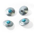 UFO magnets  UFO-shaped fridge magnets, set of 4