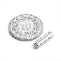 Cilindro magnetico Ø 4 mm, altezza 12.5 mm