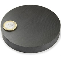 Schijfmagneet Ø 100 mm, hoogte 15 mm, houdt ca. 11 kg