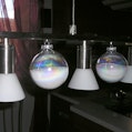 Mobile Christmas ball ornaments