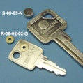 Magnetising brass keys