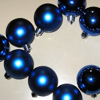 Christmas ball ornaments without tree