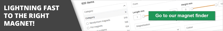 Finden Sie blitzschnell den richtigen Magneten! - Jetzt zum Magnetfinder